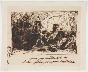 Phaeton Asks Apollo to Drive the Sun Chariot