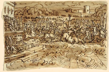Project for Wall Paintings, as Decoration of a Frieze
