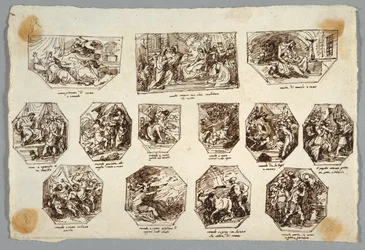 Romulus and Remus, Thirteen Paintings for the Sala delle Origini di Roma, Faenza