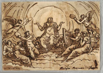 Virgin Ascending with Concert of Angels