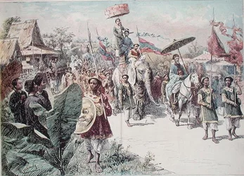 Cortege of the Governor of Hanoi, c.1870-80