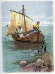 Robinson Crusoe Escapes from Captivity