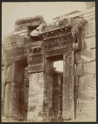 Baalbek, Gate of the Temple of Jupiter