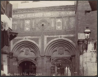 Cairo. Mosque el-Arhar, Door Details