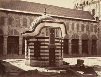 Octagonal Dome in the Courtyard of the Great Mosque - Damascus