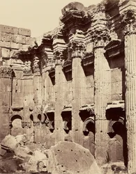 Interior of the Temple of Jupiter - Baalbek