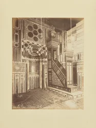 Cairo - Interior of the El-Bordei Mosque