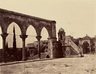 Member on the Platform of the Temple, Jerusalem