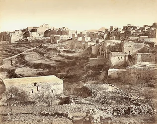 Panoramic view of Bethlehem, Israel