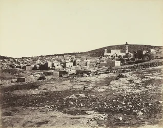 Panoramic view of Hebron