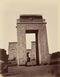 Ptolemaic Propylon and Entrance Gate to the Small Temple [Karnak Thebes]