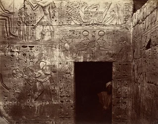 Reliefs in the Temple of Amun, Karnak