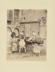 Sakkas Emptying Their Waterskins
