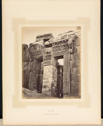 Syria: Gate of the Temple of Jupiter at Baalbek