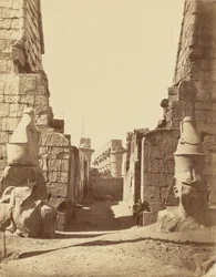 Temple of Luxor, triumphal entrance [Thebes]