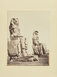 Thebes. Colossi of Memnon (Egypt)
