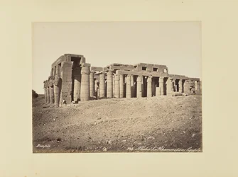 Thebes. The Ramesseum (Egypt)