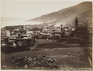 Tiberias, Panorama The Holy Land No. 363