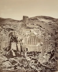 View of the Mar Saba Convent, in Israel