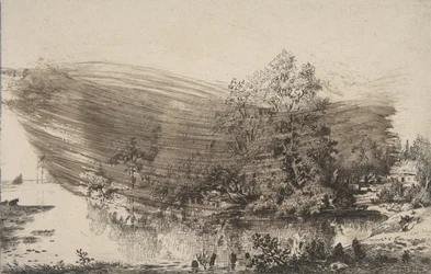 Farmhouse on the Banks of the Oise, 1868