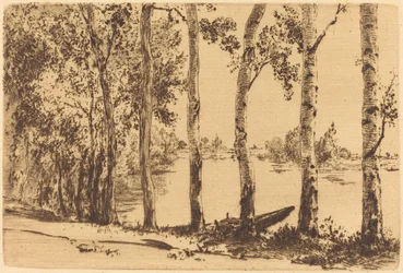 Poplars Along the Seine