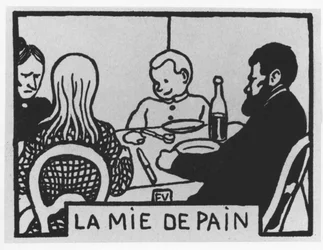 Carrot Hair: la crumb de pain, Jules Renard, illustration by Felix Vallotton, ed. Flammarion