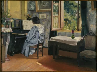 Lady at the Piano