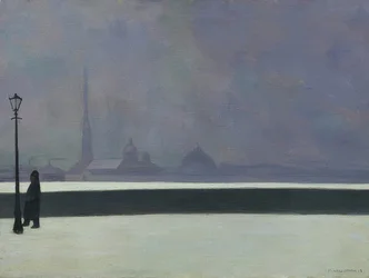 The Neva, Light Mist (La Néva, brume légère). 1913