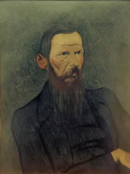 Decorative Portrait of Dostoevsky