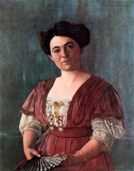 Portrait of Mme Haasen, 1908