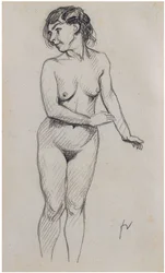 Standing Nude
