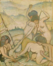 The Slaying of Orpheus, 1914