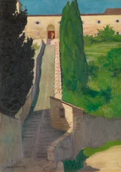 The Steps of the Convent of San Marco, Perugia, 1913