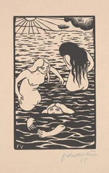 Three Bathers