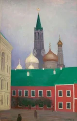 View Taken at the Kremlin in the Evening