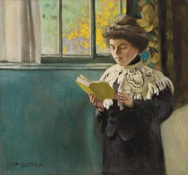 Woman Reading by a Window, c.1904