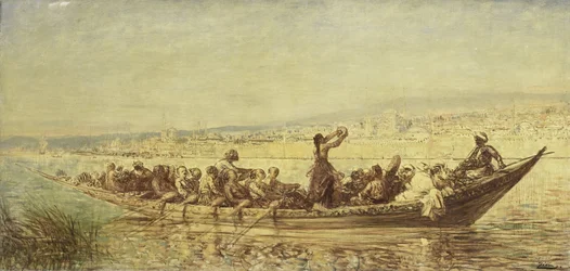 Moorish Oarsmen near Constantinople