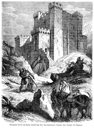 King Richard I Receiving His Death Wound Before the Castle of Chaluz