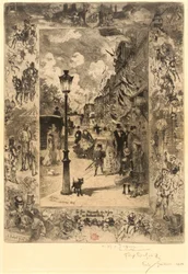 National Holiday on the Boulevard de Clichy