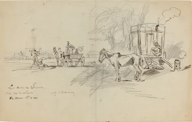 Les Courses de Deauville, 1874