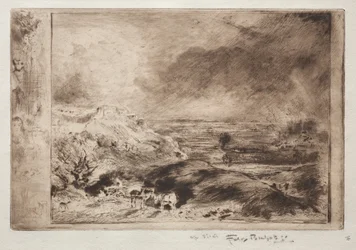 The Storm, after Constable, c. 1875