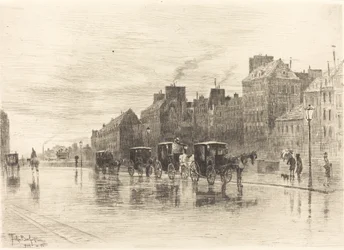Winter Morning on the Quai de l
