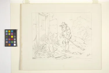 Illustrations Of Rip Van Winkle, Plate 5