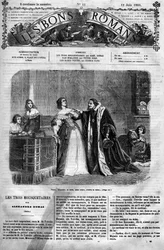 The Three Musketeers by Alexandre Dumas. Queen Anne of Austria must deliver a letter to the Chancellor.