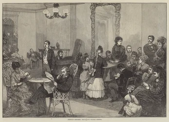 American Sketches, Hotel Life, Sunday Evening
