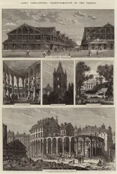 Paris Demolitions, Transformation of the Temple