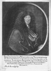 Portrait of Johann Christoph Wagenseil