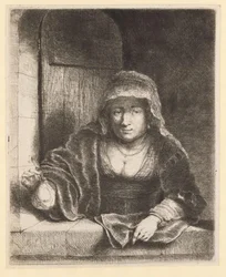 Woman with a Pear