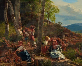 Brushwood Pickers at the Vienna Woods, 1855