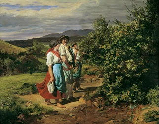 Return from Work (The Lovers at the Crossroads)
